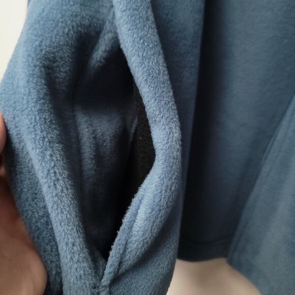 Woolrich Fleece Jacket Size Xl Mens Full Zip Blue Long Sleeve Fall Pockets - Picture 5 of 9
